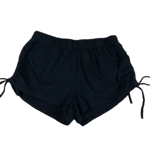 Nwt Bobi Side Drawstring Jersey Knit Shorts - Picture 1 of 9